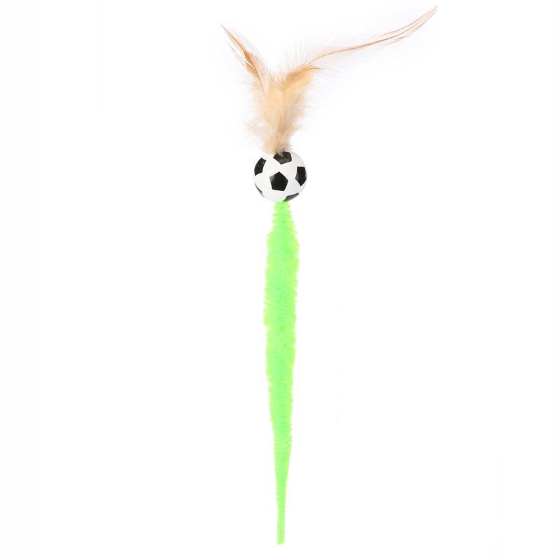 Cat Toys, Camphor Wood Pet Insect-repellent Balls, Feather Cat Toys, Caterpillar Self-entertainment Cat Toys, Pet Toys