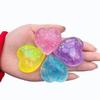 Love Heart Maltose Aurora Fidget Squishes Slow Rising Stress Relief Ball Aurora Glitter Squishy Toy Anti Stress Sensory Toy