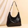 Premium Tote Bag Women's Large Capacity Commuter Underarm Shoulder Bag Soft Leather Crossbody Bag Chain Bag