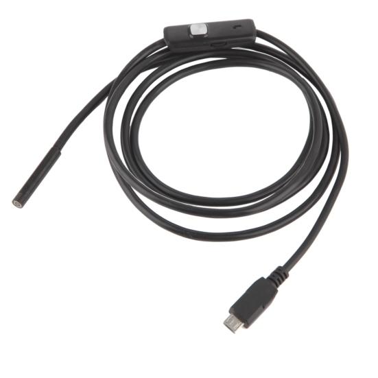 6LED 7mm Lens Endoscope IP67 Waterproof USB Cable Camera for OTG Smart Phones