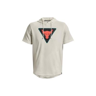 Bull Print Hooded Short Sleeve T-shirt Men Tops White 1378019-130