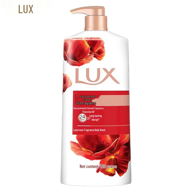LUX Очаровательный фиолетовый гель для душа с ароматом 720 г