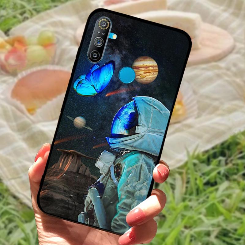 For Realme C3 Case RMX2020 RMX2021 RMX2027 TPU Soft Silicone Fashion Phone Cover For Realme C 3 4G Shockproof Bumper Fundas