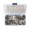 360Pcs Stainless Steel Flat Washer Sealing Ring Washers Assortment Set 8 Sizes