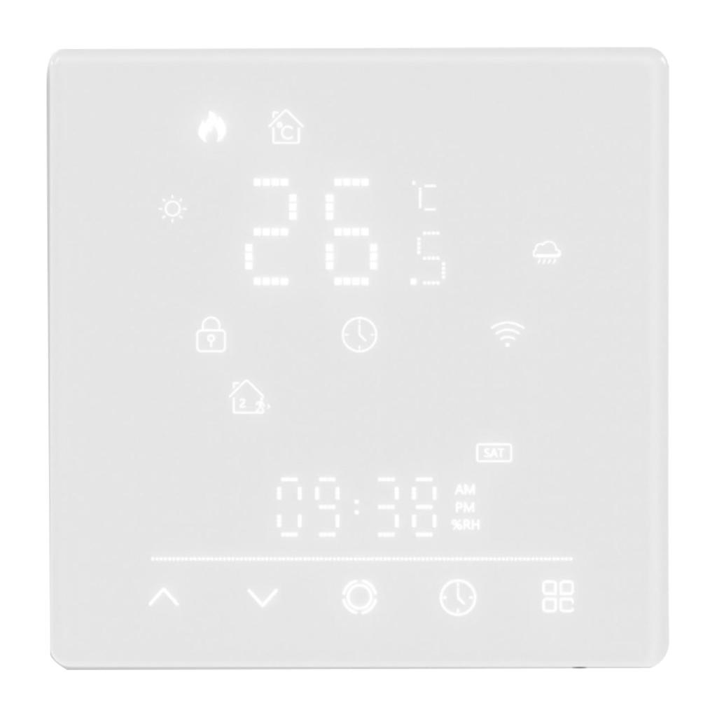 Smart Thermostat 5A Home Water Underfloor Heating Temperature Controller 95-240V AC