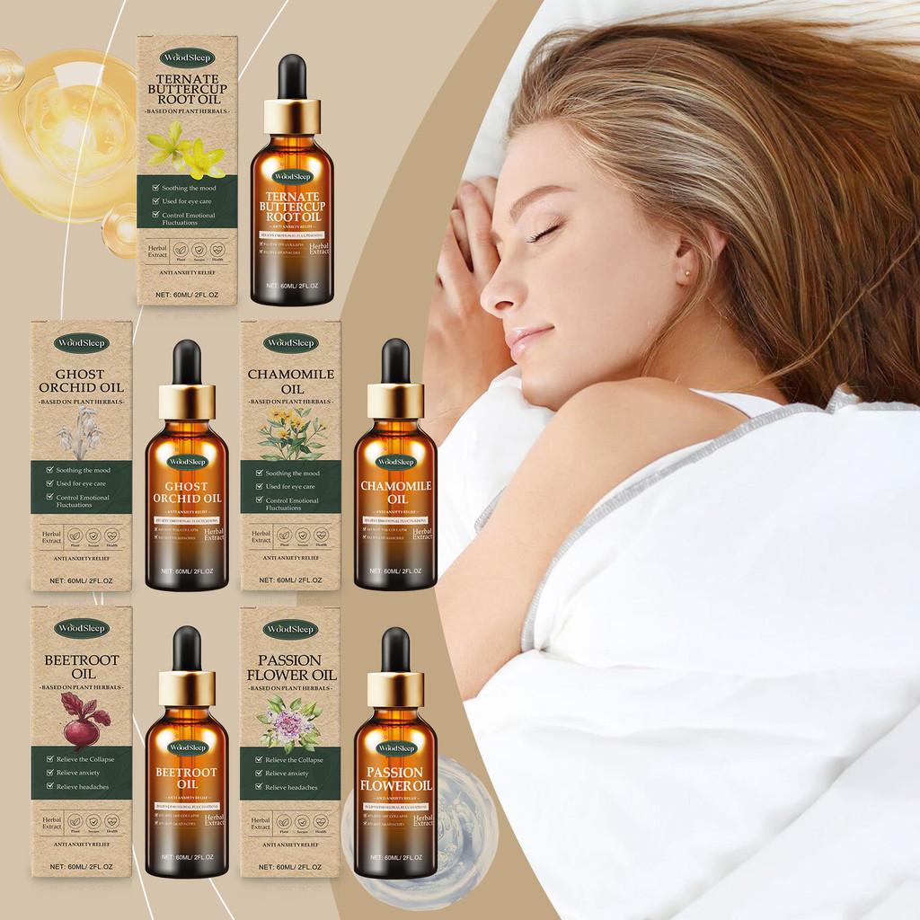 Essential Sleep Plant Oil Collection For Gentle Moisturizing Relaxation And