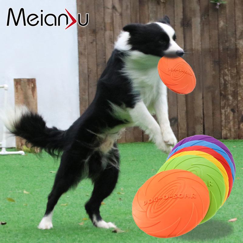 DOG-O-SOAR Chew-Resistant Floating Dog Frisbee Toy