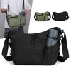 Oxford Fabric Mens Single Shoulder Bag With Waterproof Design For Outdoor Hiking And Cycling