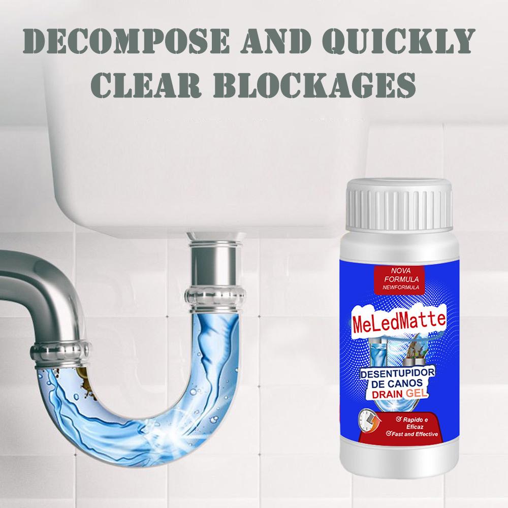 Powerful Pipe Dredging Agent Powerful Sewer Cleaner Sink Drain Cleaner Sewer Household Cleaning Tools Mild and Non-irritating