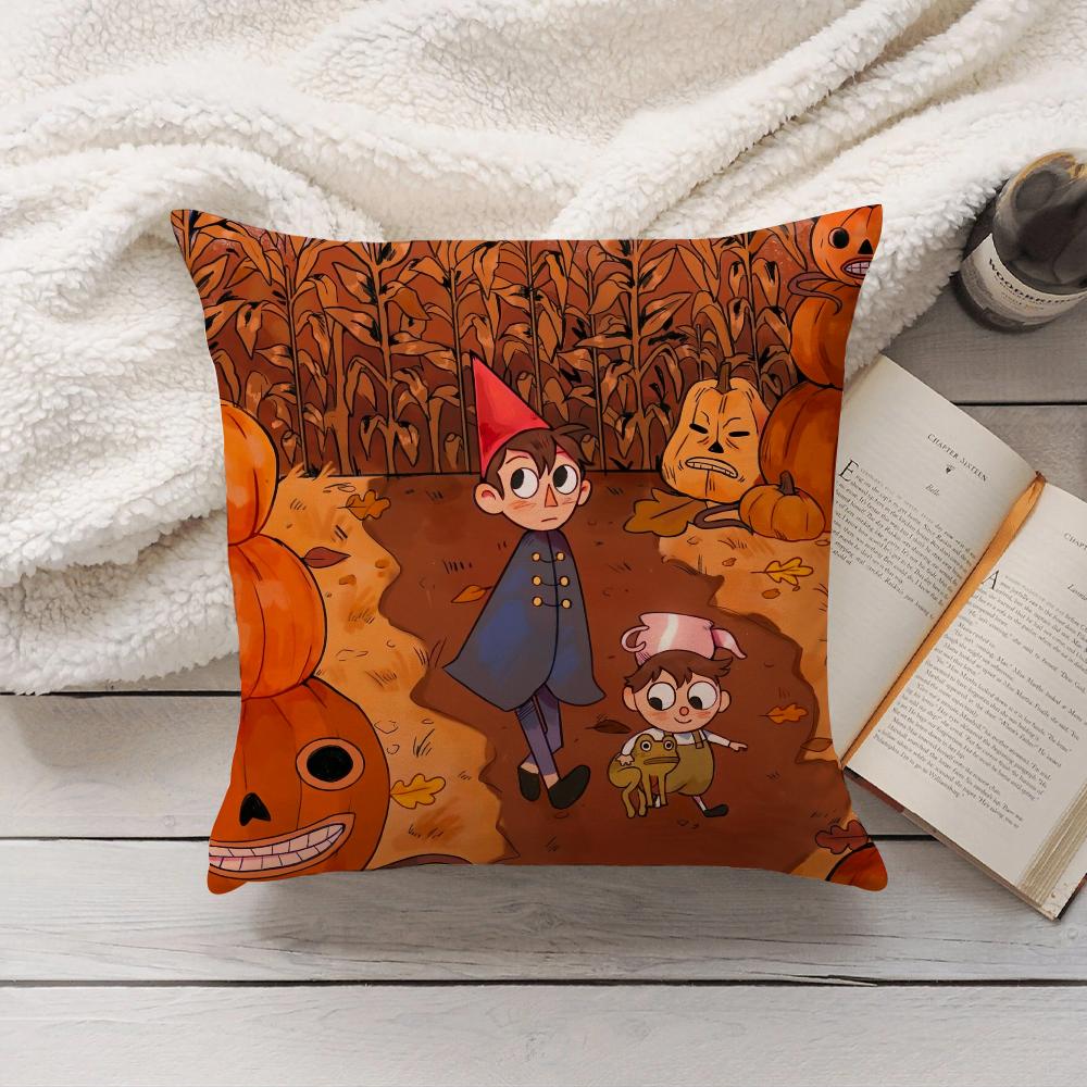 Cartoon OOver the GGarden WWall Pillow Case Home Decoration Cushion Cover Suitable For Bedroom Car Office Sofa