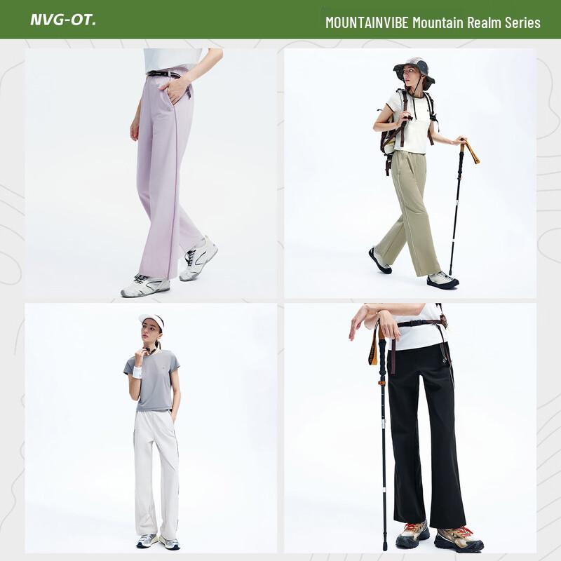 Navigare Women's Lightweight Straight Leg Casual Pants