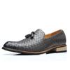 2023 Men's Black Versatile British Style Leather Shoes - Soft Sole, Casual & Formal Business Footwear