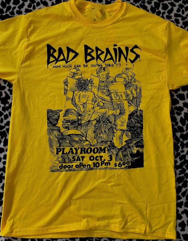 Bad Brains Vintage Flyer T Shirt Size S M L 234XL L