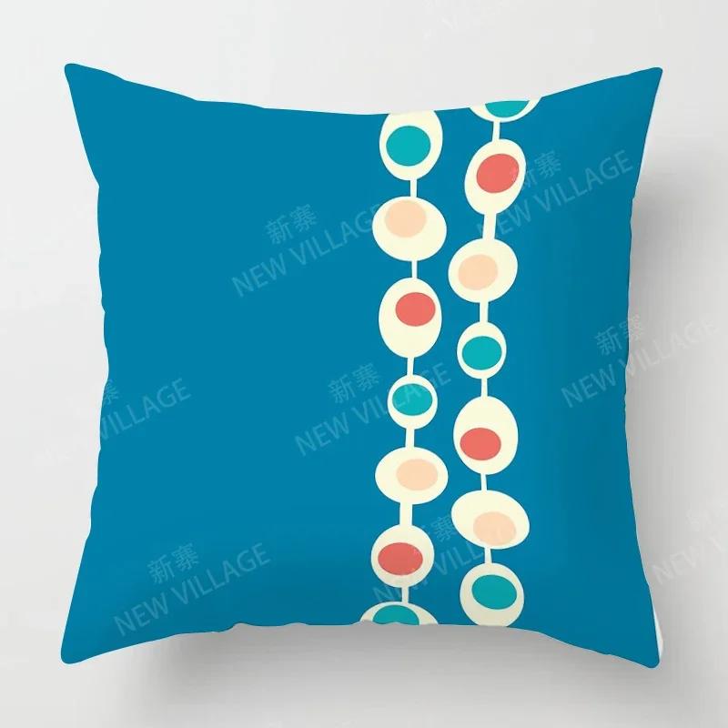 Nordic Fall Home Decor Autumn Throw Pillow Case Sofa Cushion Cover Modern X  X X  X Geometry