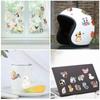 80pcs Cute Animal Stickers for Kids Cartoon Animals Decals On Water Bottle Laptop Scrapbook Watercolor Waterproof Vinyl Sticker