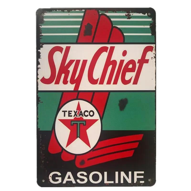 Vintage Car Gas Oil Harvest Classic Rusty Metal Sign Multi-tin Sign Garage Wall Decoration Motorcycle Repair Shop Decoration