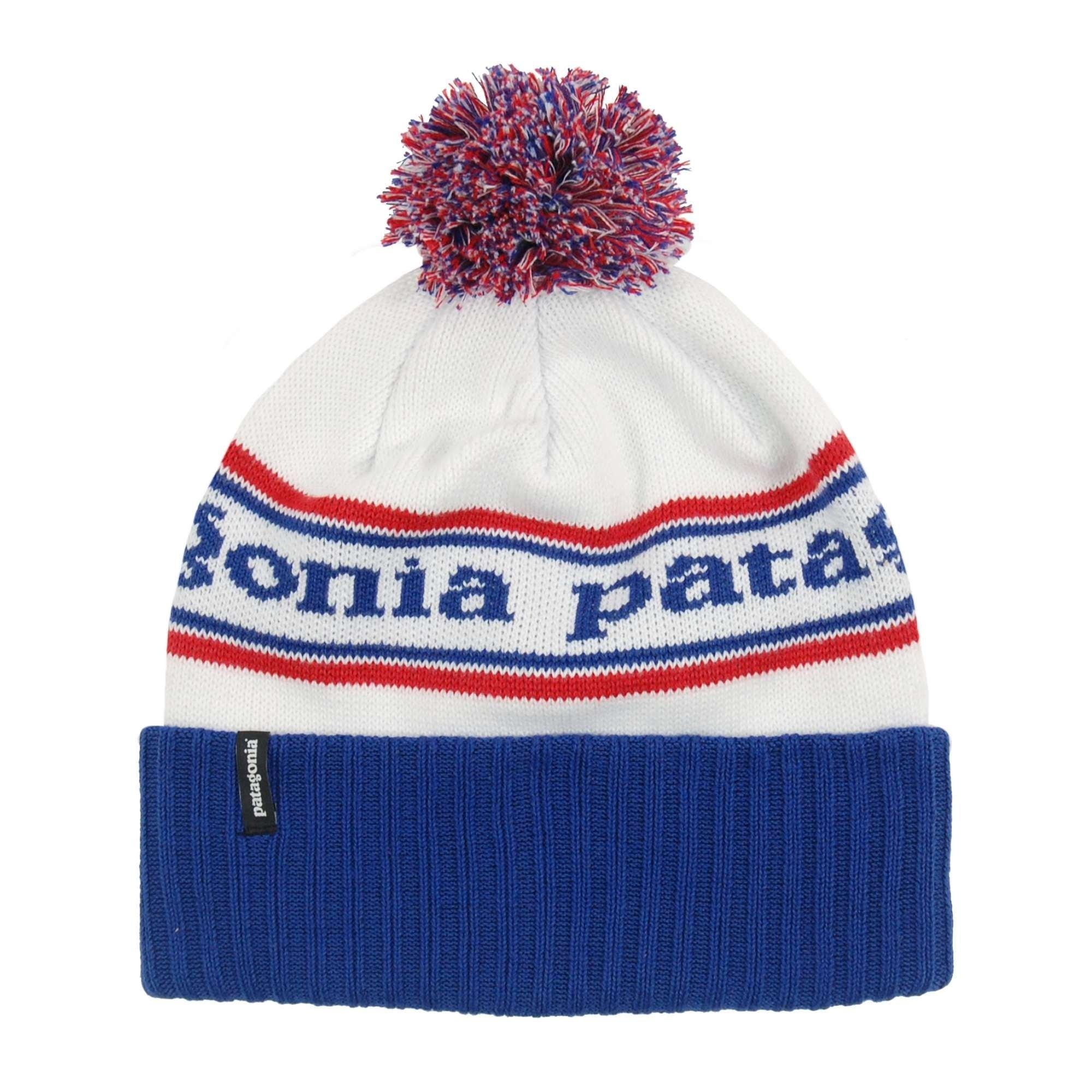 

Patagonia 29187 Powder Town Beanie PRVB Viking (Park Stripe Blue)