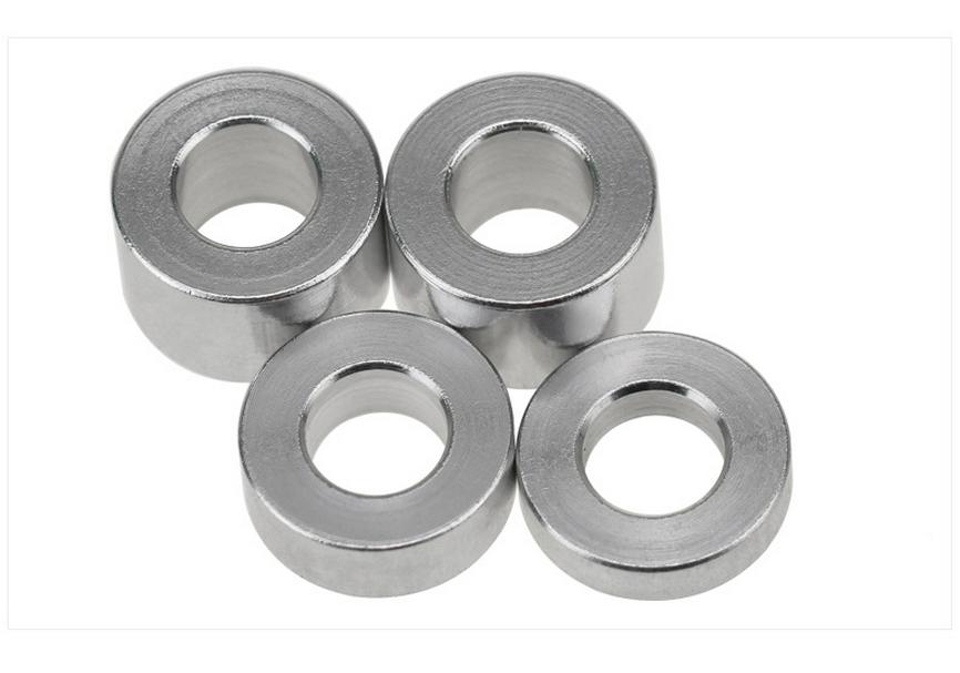 Aluminum Raised Flat Washer and Spacer Column M2-M5