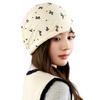 Knit Hat for Medical Care Ribbon Watch Knit Cap for and Care UV Newsboy Knit Neck Winter [Electric Circus] Cap, Women, Cap, Cap, Cap, Pattern, Cap,