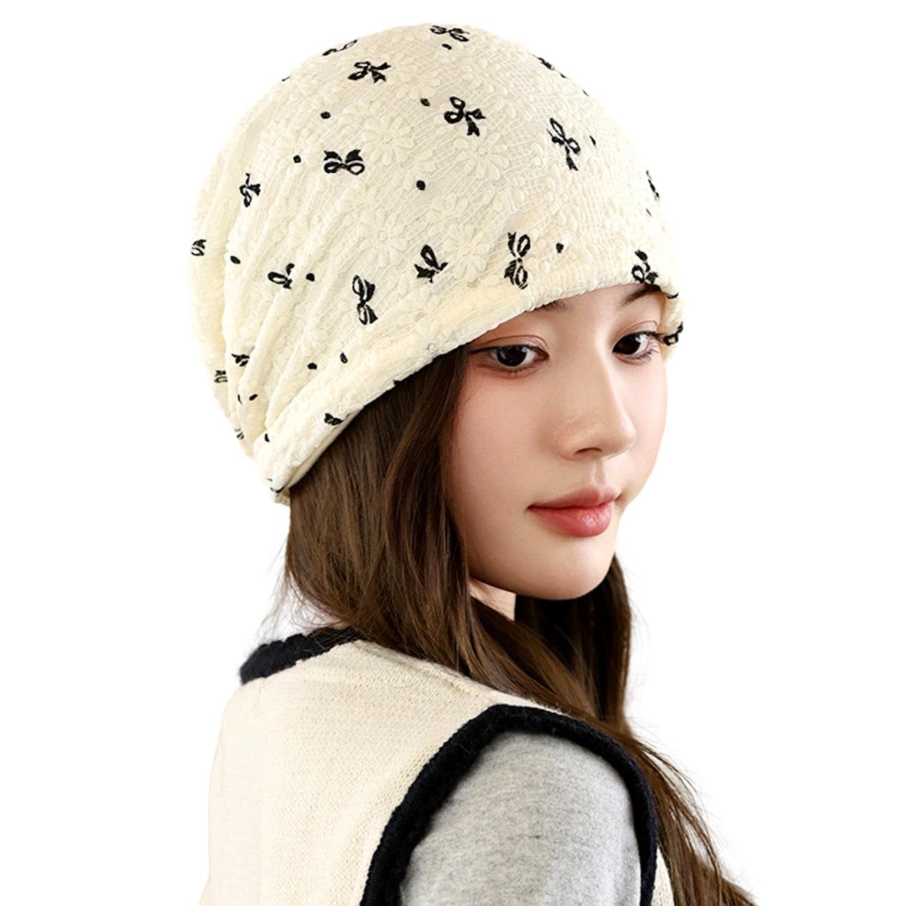 

Вязаная шапка для медицинского ухода лента часы вязаная шапка для и уход УФ кепка газетчика вязаная шея зима [Electric Circus] кепка, женщины, кепка, кепка, кепка, узор, кепка, бежевый