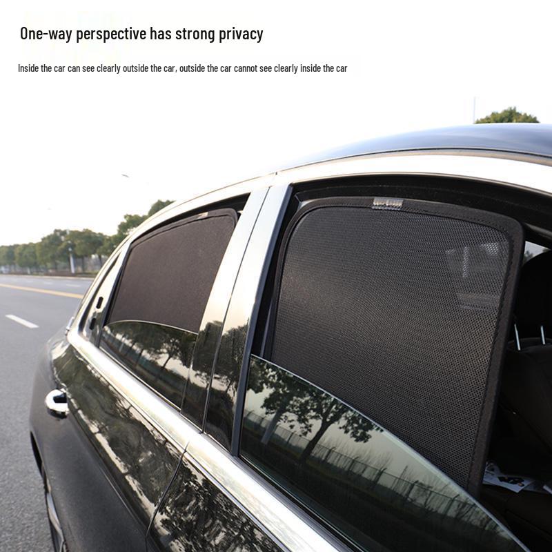 Hozon Neta V Magnetic Sunshade: Mosquito-Proof, Heat-Insulating Car Window Mesh