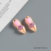 6Pcs Swimming Boys Girls Sports Resin Ornaments For Shoes Bags Cups Diy Funny Bracelet Decoration Charms Fit Birthday Present