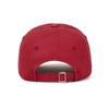 DEINET DEINET WASHED LOGO CAP IN BURGUNDY
