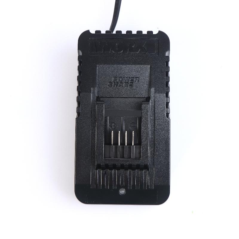 1Pcs For Worx 20V Lithium Battery Charger Wa3551 Wa3553 Wx390 Power Tool Parts Eu Plug Worx Charger