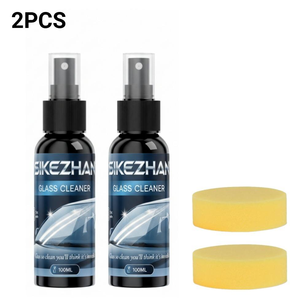 Farbensicherer & ammoniakfreier Glasreiniger, Professionelles streifenfreies Spray für Auto-Windschutzscheiben & Heimfenster