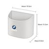 BBKH5 Leather Car trash can, door hanging storage box For BMW 1 3 5 7 Series E40 E60 E70 F40 F48 E90 G20 G30 G32 X1 X2 X3 X5 X4 X6 X7
