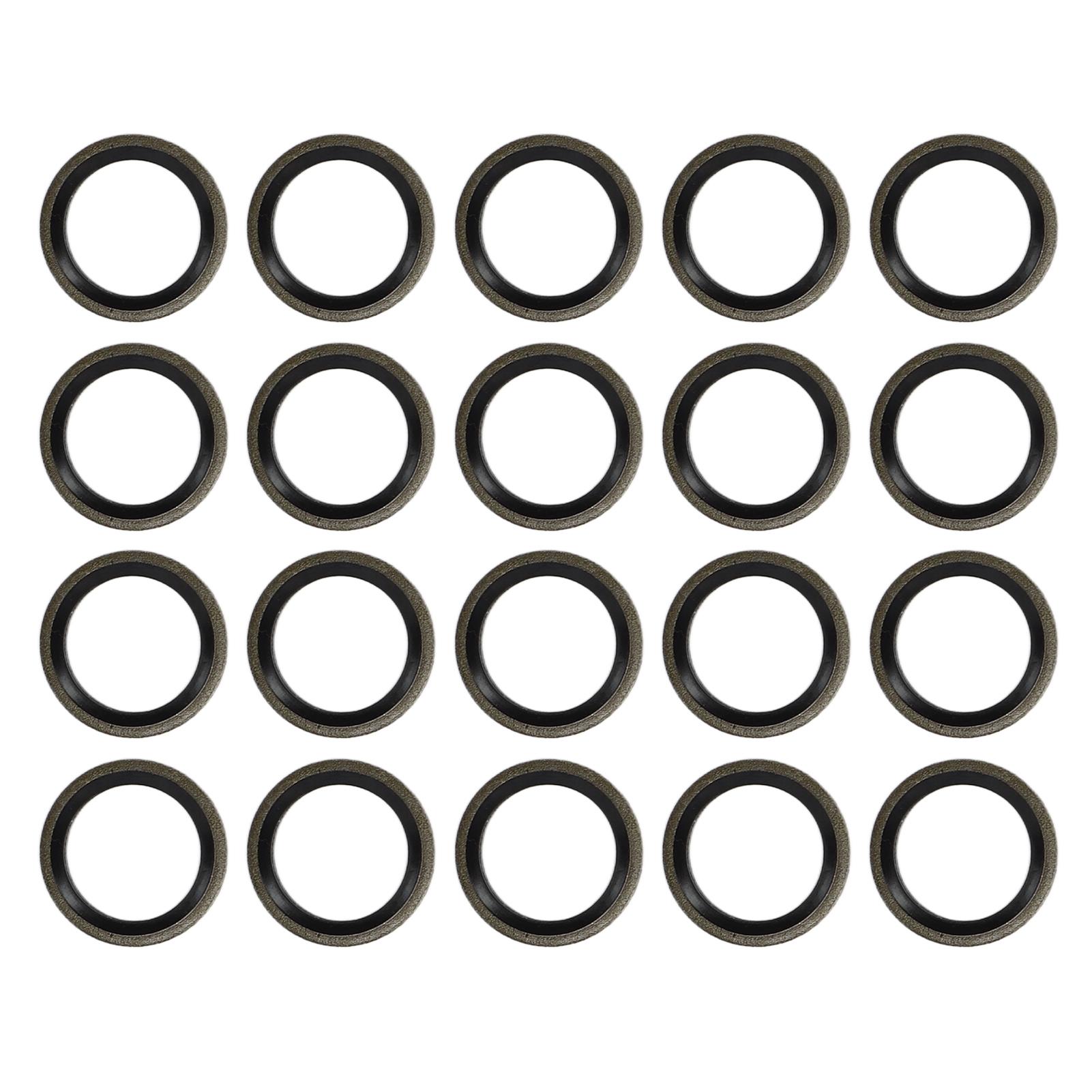 

20 шт. 14 мм Уплотнительная прокладка топливной системы 3918192 Сильное уплотнение Защита от протечек Замена для Dodge Ram 2500