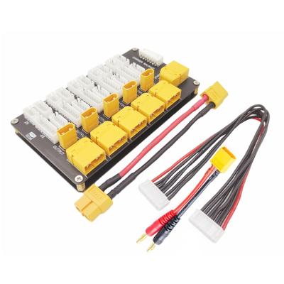 Efficient Li Battery Charger Board Supports 2-6S Batteries with XT30 XT60 Plugs for UAV and Remote Control Models