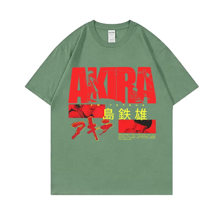 

Anime Akira Shima Tetsuo Graphic T Shirts Unisexga Retro Shotaro Kaneda Print Tshirt Unisex Womens Cartoon Casual Crewneck Tshirts 4XL
