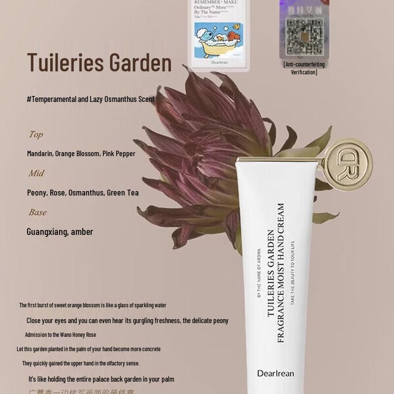 Dear Irean Fragrance Hydrating Hand Cream