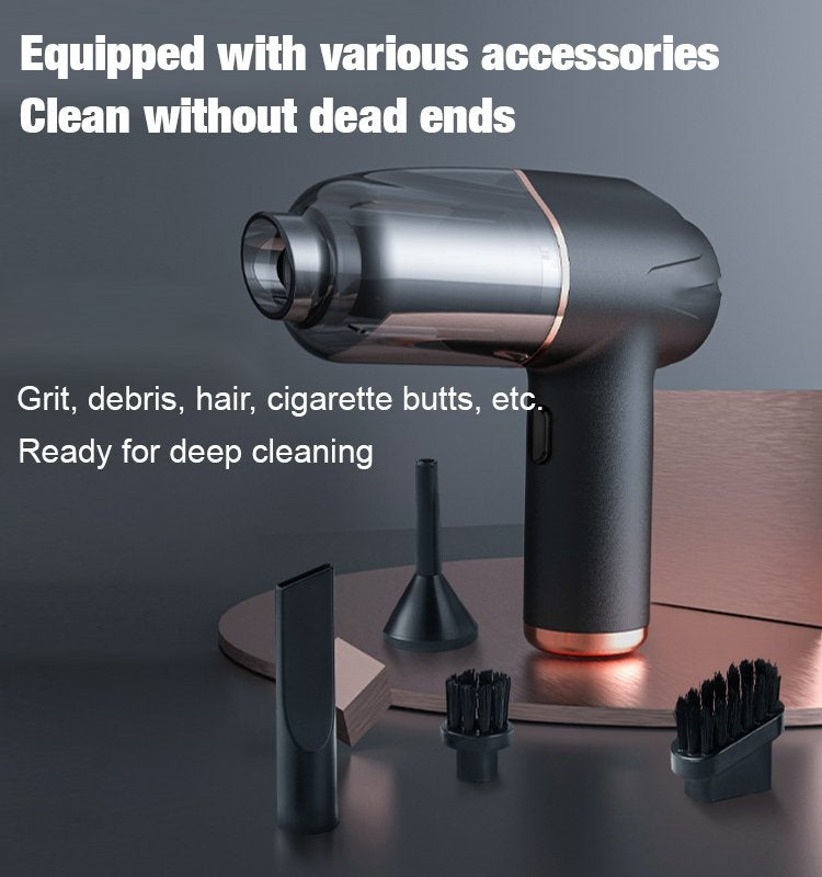 Blow Vacuum and Inflate all-in-one Cordless Vacuum Cleaner for Home and Car Handheld Strongly Wireless Cleaner Home Appliance