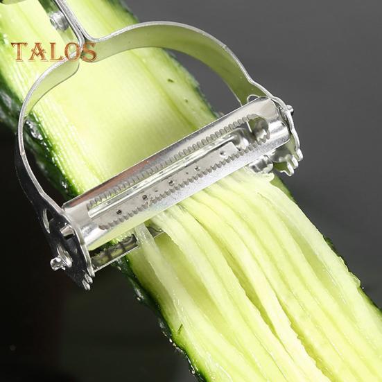 Stainless Steel Double-Sided Blade Peeler Multifunctional Vegetable Julienne Peeler for Potato Carrot Fruit Easy To Use And Clean Kitchen Essential