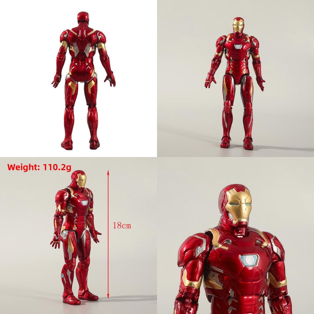 Stahl Anime Charakter Actionfigur mit beweglichen Gelenken für Kinder Sammlerstück zur Ausstellung