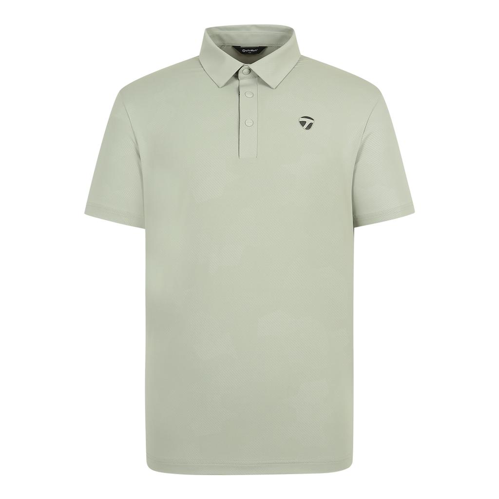 TAYLORMADE APPAREL Men'S Camo Pattern Collared Short Sleeve T-Shirt T8031To2151-812