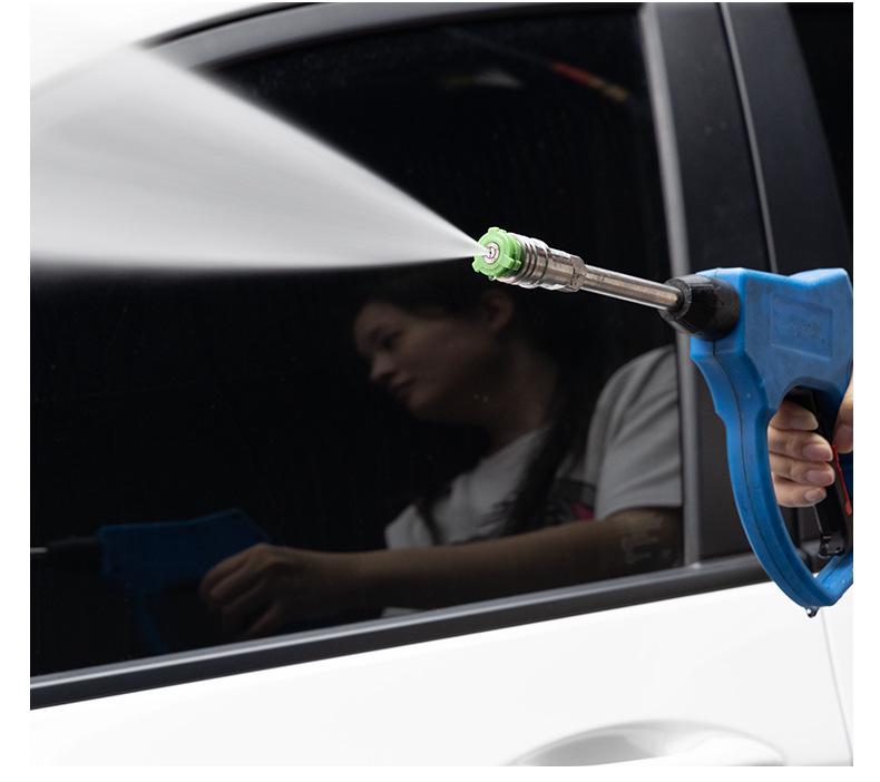 Duza pentru Mașină de Spălat cu Presiune cu Conectare Rapidă 1/4 în Formă de Evantai Accesoriu pentru Spălarea Mașinii