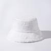 Nieuwe Winter Imitatie Konijnenbont Emmerhoed Mode Dames Dik Warm Vissershoed Effen Kleur Heren Zacht Fluweel Bontachtige Panama Hoeden