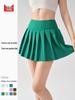 Women's Anti-Exposure Pleated Tennis Skirt with Built-in Shorts for Yoga, Running, and Badminton
