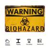 Metal Aluminum SignDanger High Voltage Electrical Shock HazardDanger Velociraptor ContainmentAluminum Sign For IndoorOutdoor