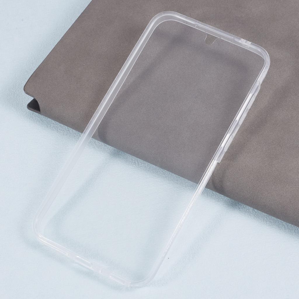 For Samsung Galaxy A35 5G Clear Case Acrylic+TPU Full Protection Phone Cover with PET Film