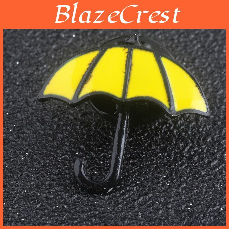 Collier pendentif parapluie corne How I Met Your Mother en alliage pour couples et fans
