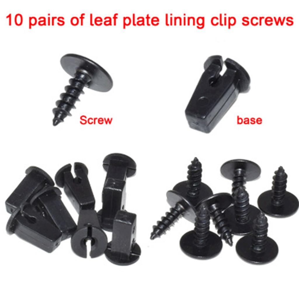 Langlebige Motorabdeckung Unterboden Spritzschutz Radlauf Torx-Schraube Halter Verschluss Clips Bolzen Universal Für B5 B6 B7 MK6