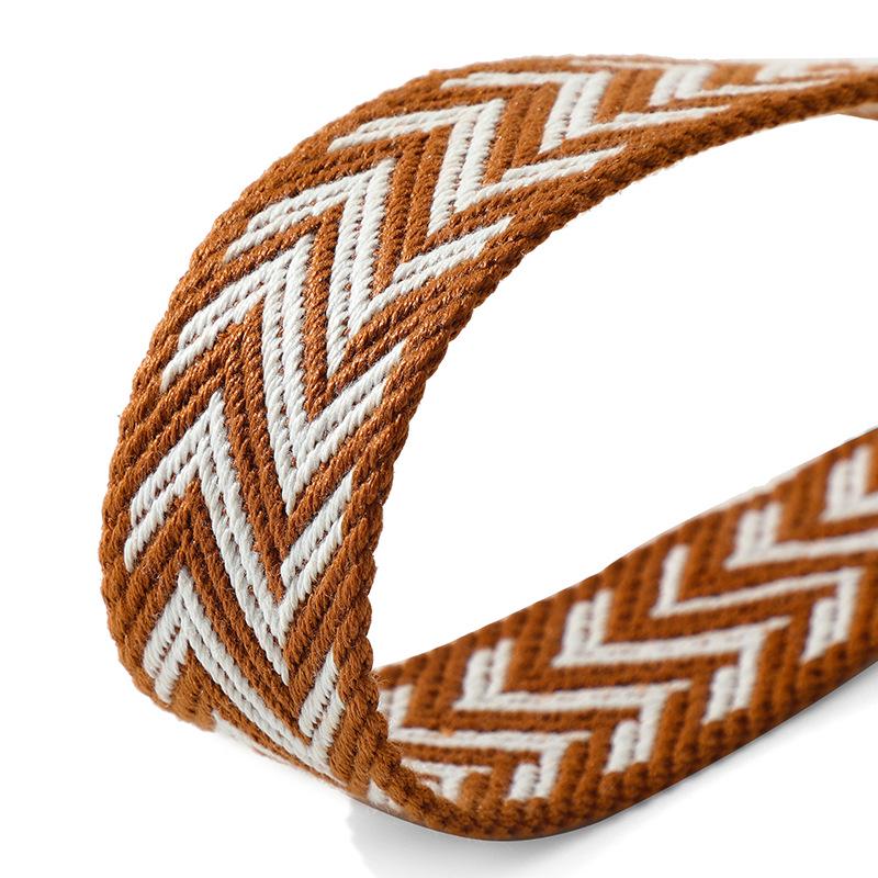 F-26 Twill Canvas Bag Strap: 2.5CM Width, 5CM Adjustable Wide Shoulder Strap for Versatile Suitcase and Bag Accessories