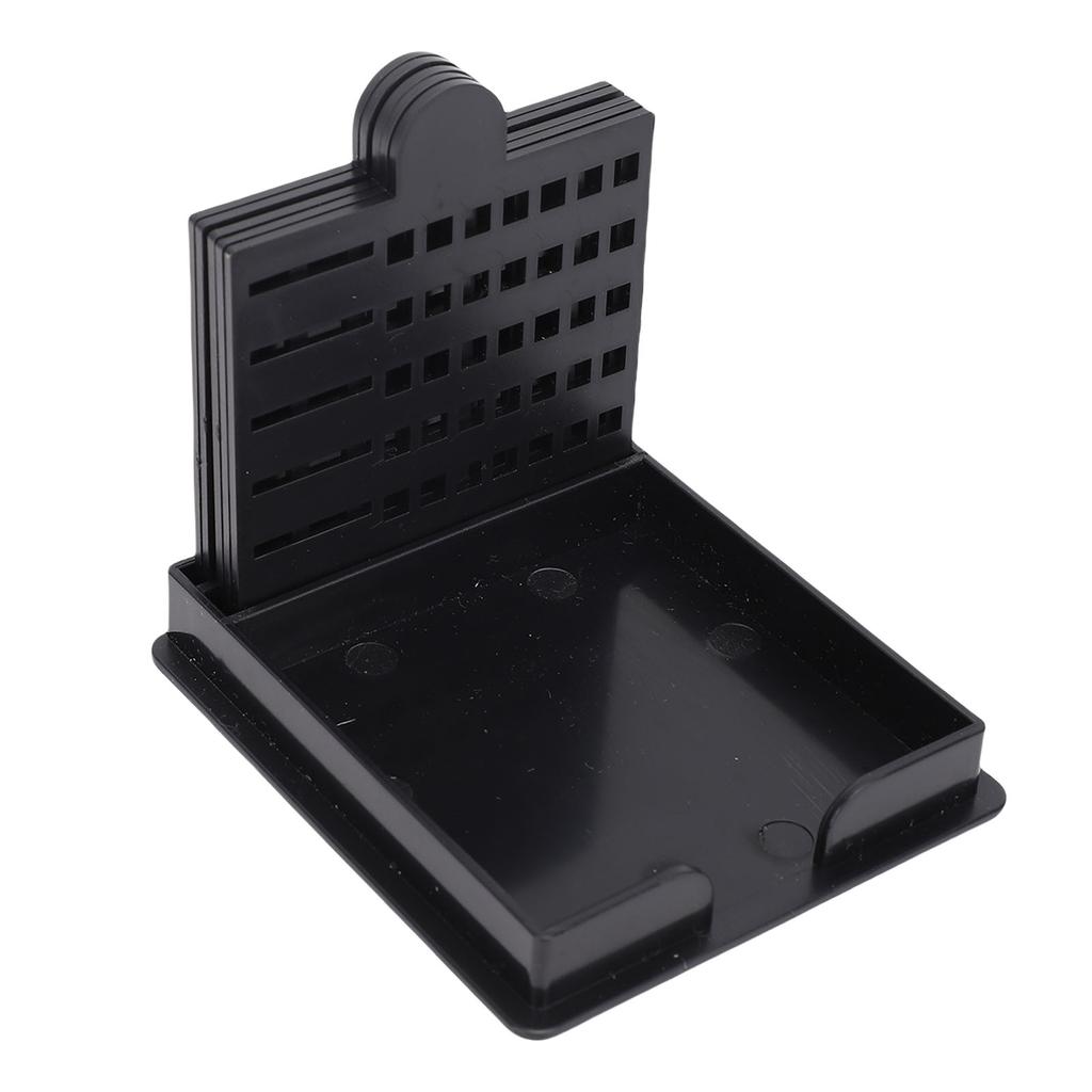 Sticky Note Holder with 5 Stencil Sticky Note Memo Pad Holder for Desk Office Home School Supplies