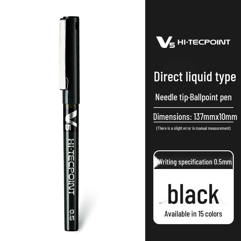 Pilot Gel Rollerball Pen BX-V5/7 Needle Tip Colored Signature Pen for Students
