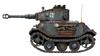 Mon Model World Wartoons Series German Heavy Tank Porsche Tiger VK Plastic Model MWWT015 45.01 Non-Scale