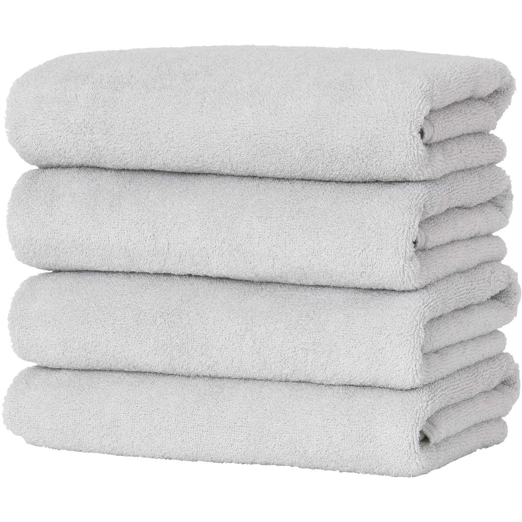Towel Laboratory Mini Bath Soft Set of Standard Medium Low Fast JapanTechnology [Everyday Simple] #001 Towels, Gray, 4, Type, Weight, Lint,